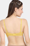 Rosaline Padded Non Wired 3/4th Coverage Lace Bra - Hot Spot — thumbnail 2